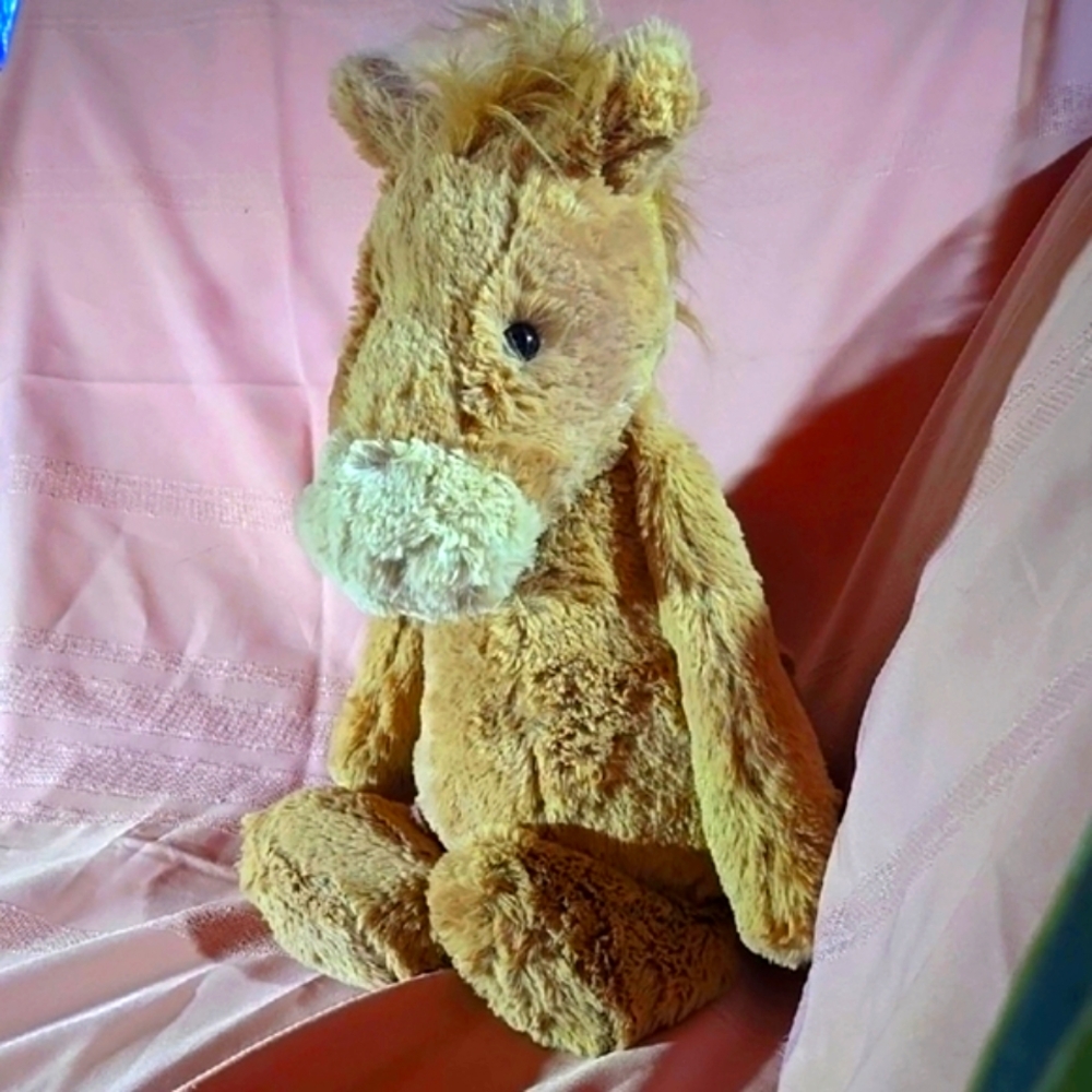 RETIRED HUGE Jellycat Bashful Pony